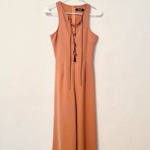 Missguided Blush Pink Romper - Size AUS 8 / US 4